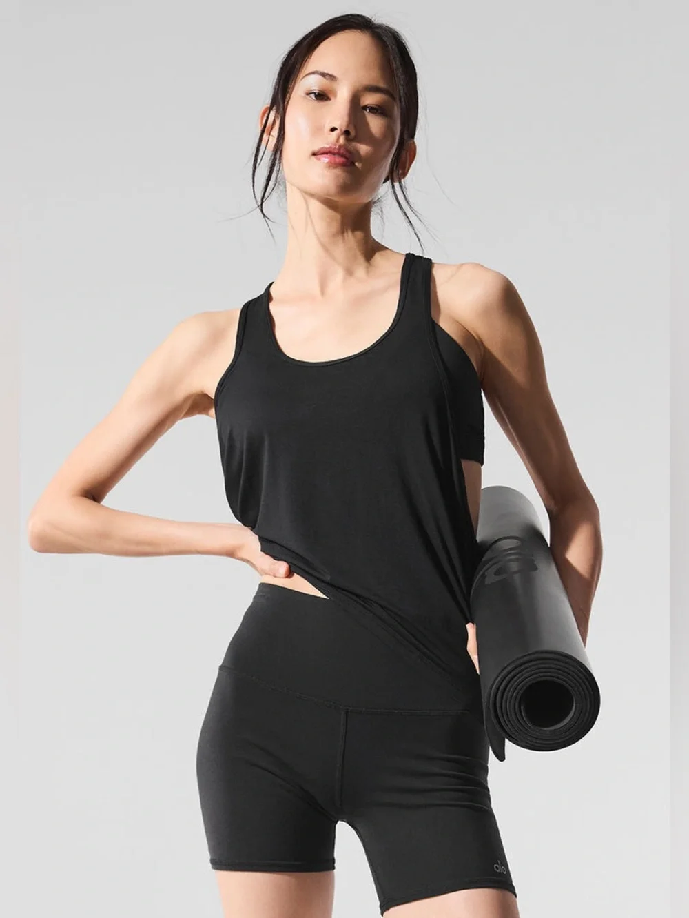 ALO Yoga All Day Tank in Black Size Small
